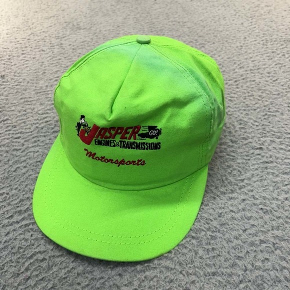 VTG Jasper Engines Mechanic Hat Men Baseball Cap One Size Stitch Designers - Picture 1 of 8